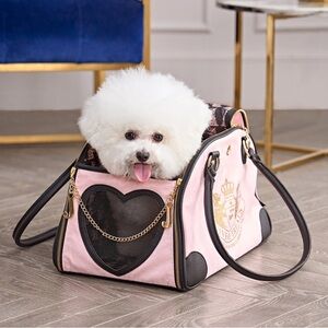 NWT Pink Juicy Couture Pet Carrier